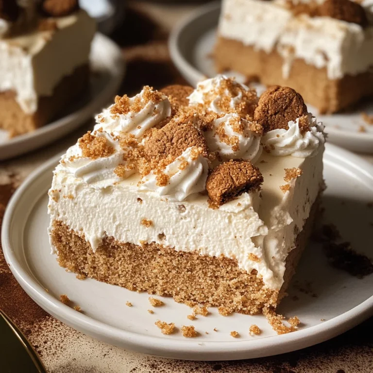 Cookie Butter Tres Leches Cake