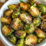 Delicious Garlic Butter Roasted Brussels Sprouts: A Flavorful Side Dish Recipe
