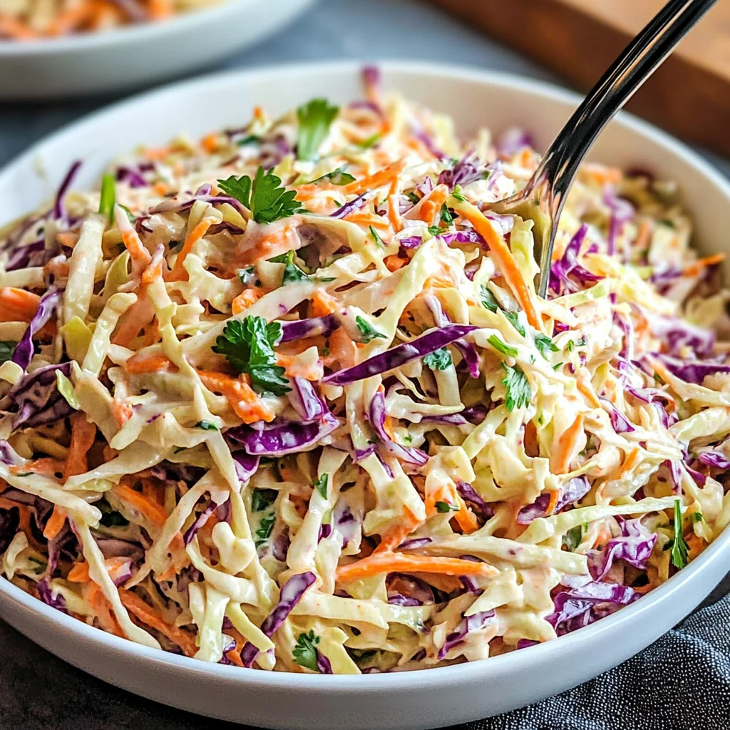 Easy Coleslaw Salad