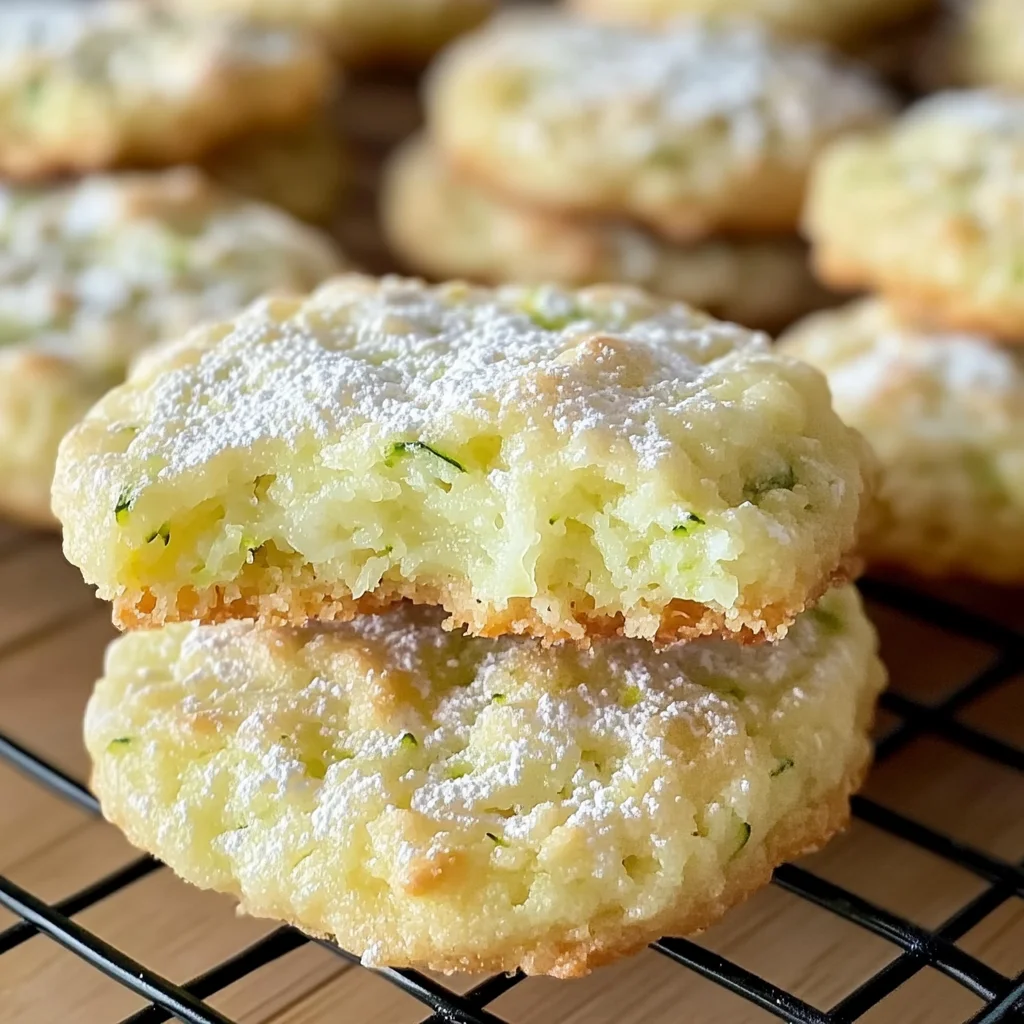 Easy Lemon Zucchini Cookies