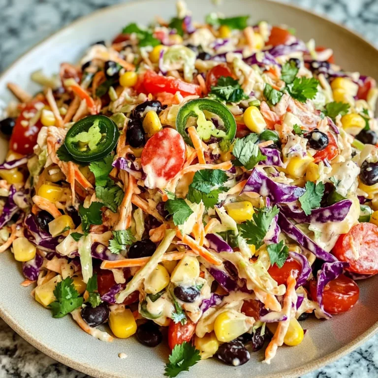 Easy Mexican Coleslaw Recipe