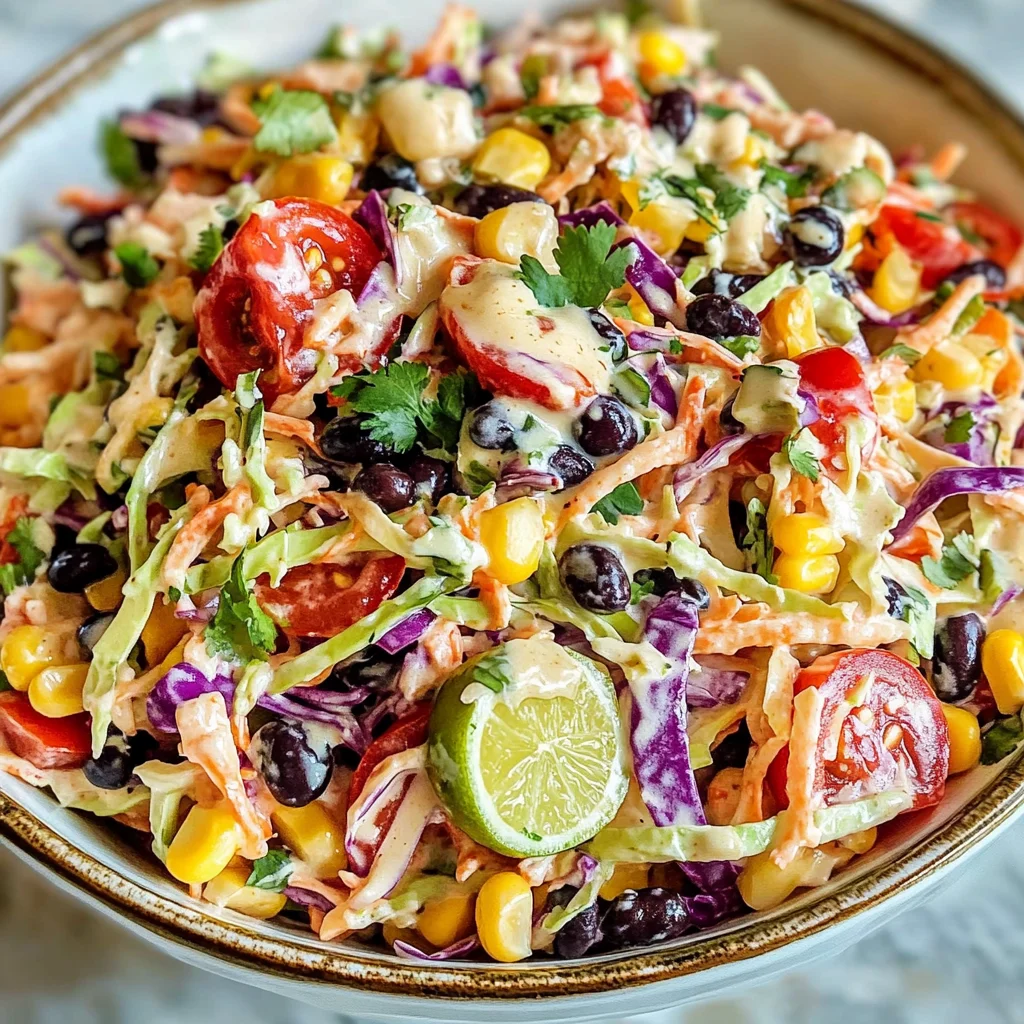 Easy Mexican Coleslaw Recipe