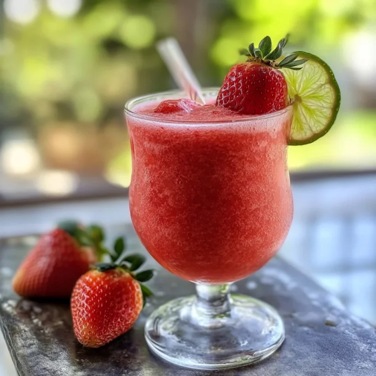 Easy Strawberry Daiquiri