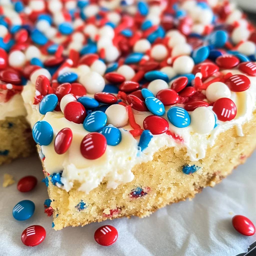 Fireworks Sugar Cookie Cake Recipe