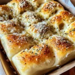 Garlic Parmesan Focaccia Bread