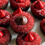 Hershey's red velvet blossoms