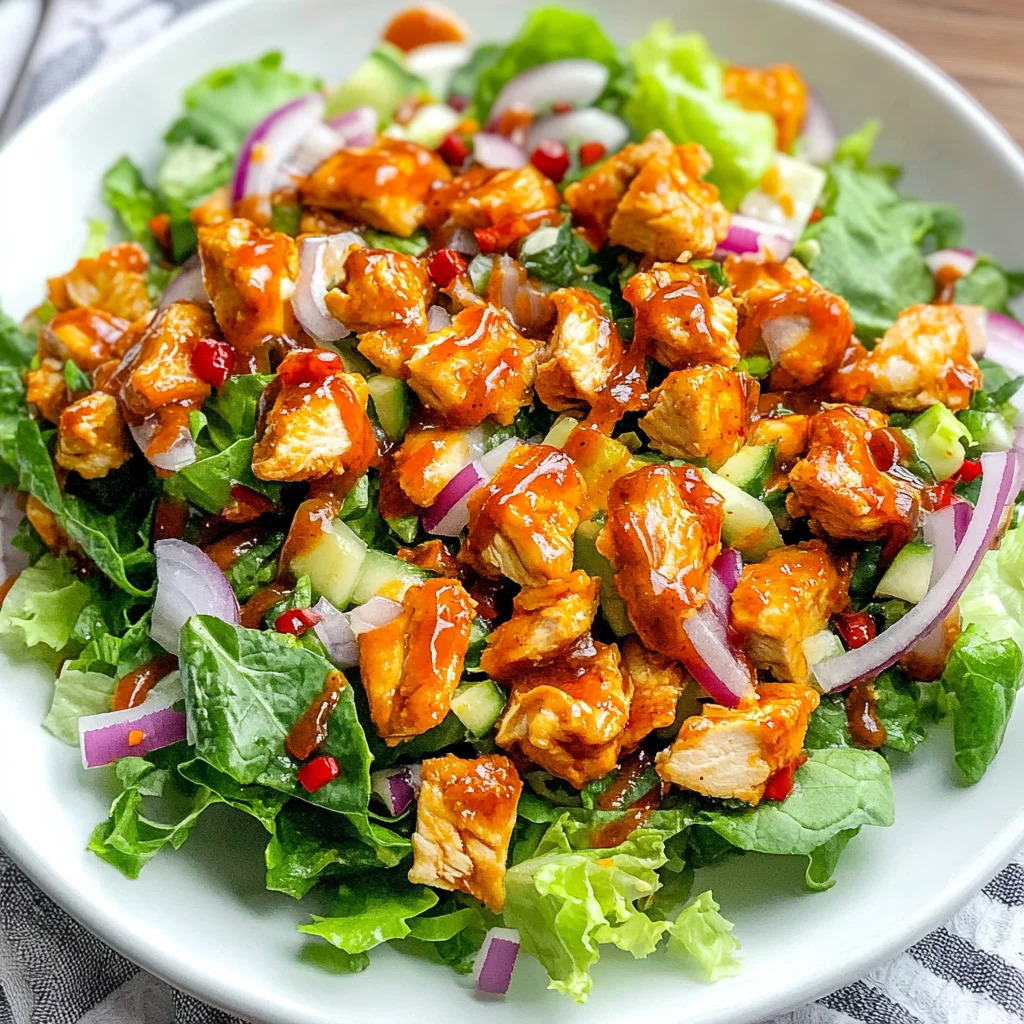 Honey Hot Chicken Salad