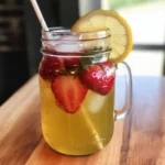 Iced Strawberry Green Tea