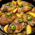 Jalapeno Peach Chicken