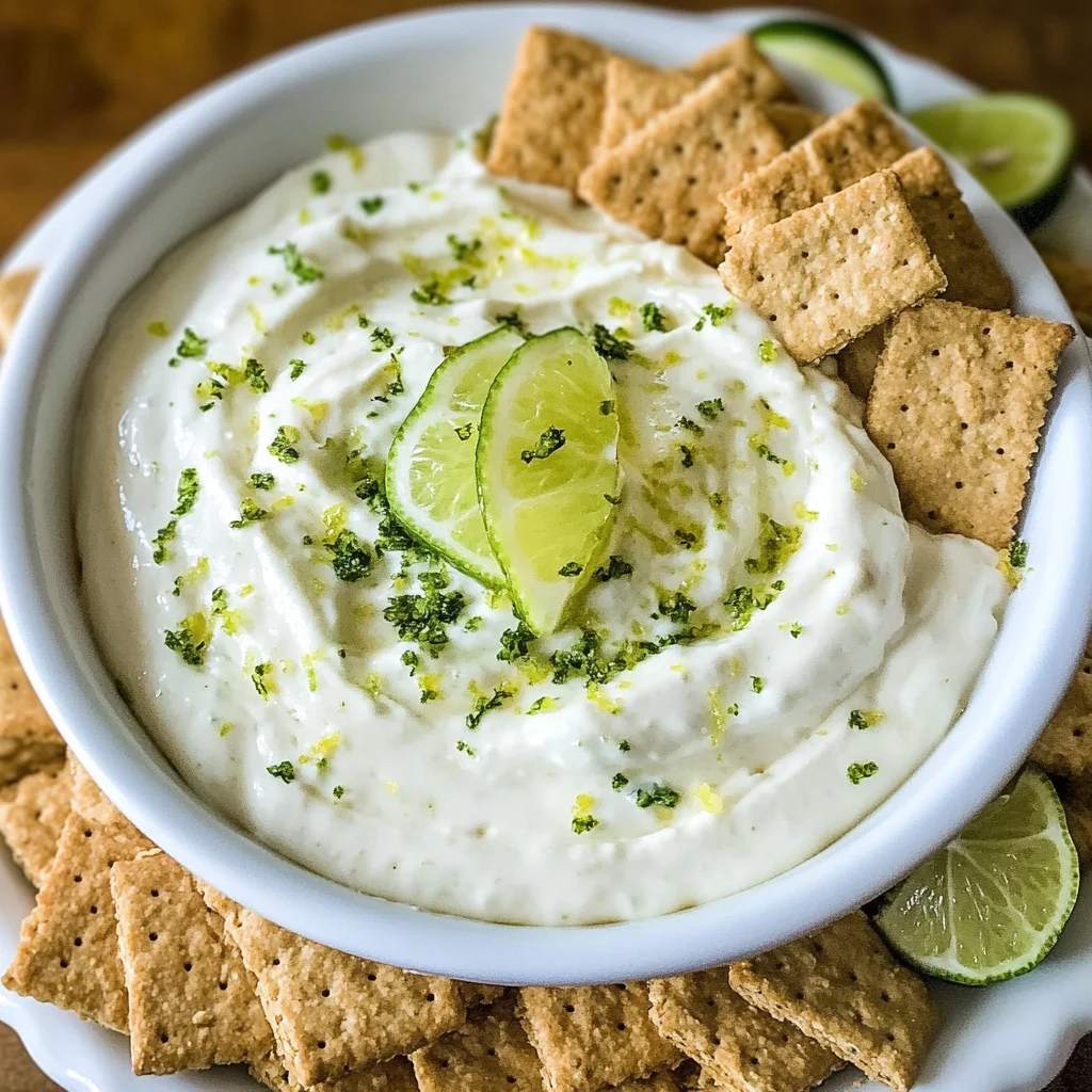 Key Lime Pie Cheesecake Dip