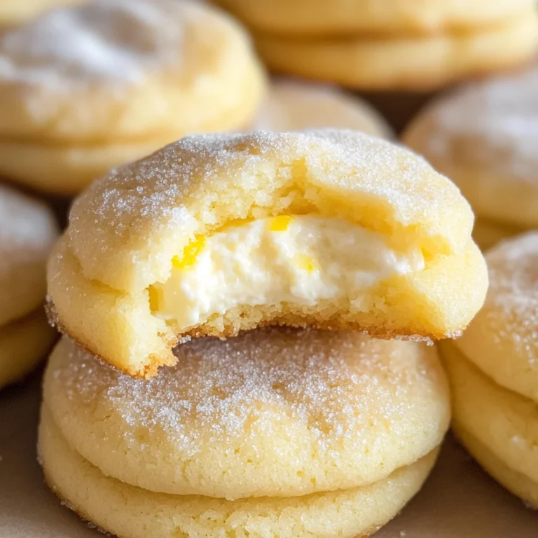 Lemon Cheesecake Cookies