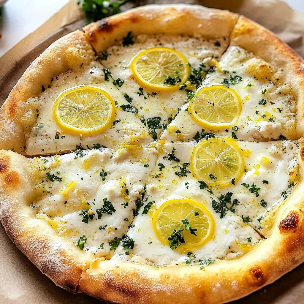 Lemon Pizza