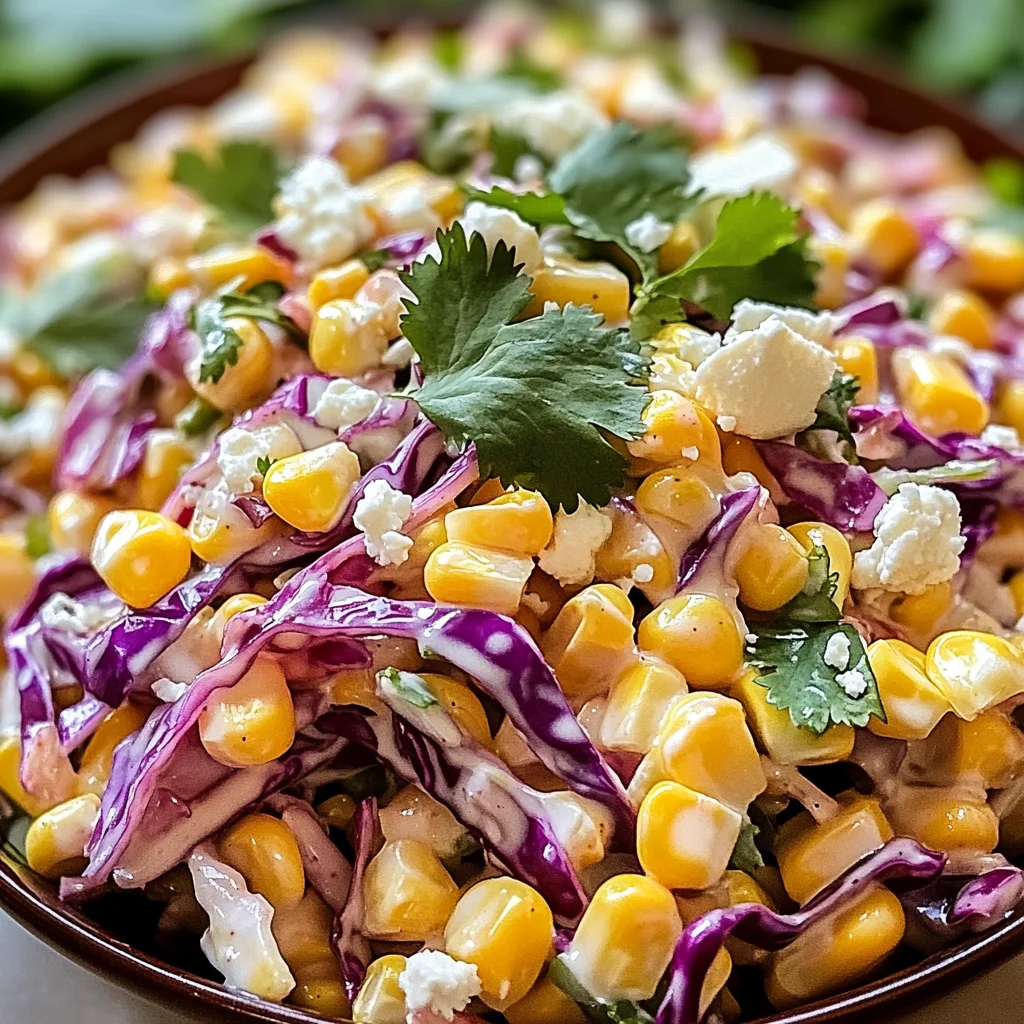 Mexican Street Corn Coleslaw
