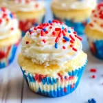 Patriotic Mini Cheesecakes