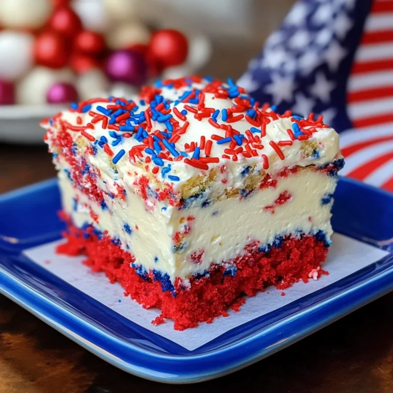 Patriotic Poke Cake