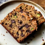 Peanut Butter Chocolate Chip Zucchini Bread