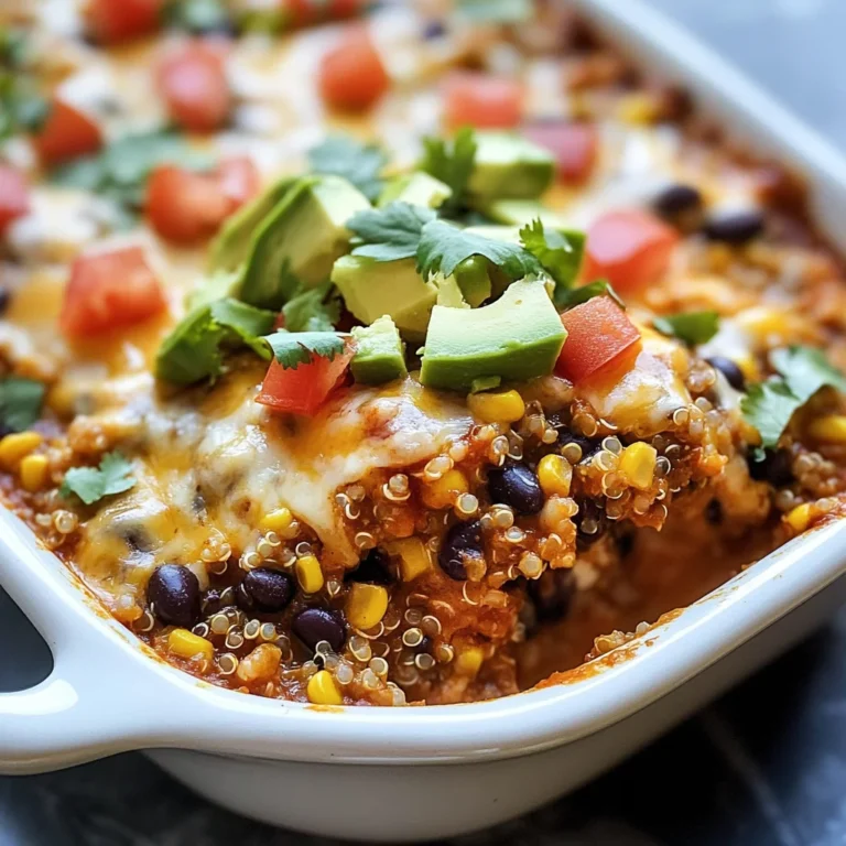 Quinoa Enchilada Casserole