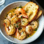 Shrimp Scampi Bowls with Garlic Bread