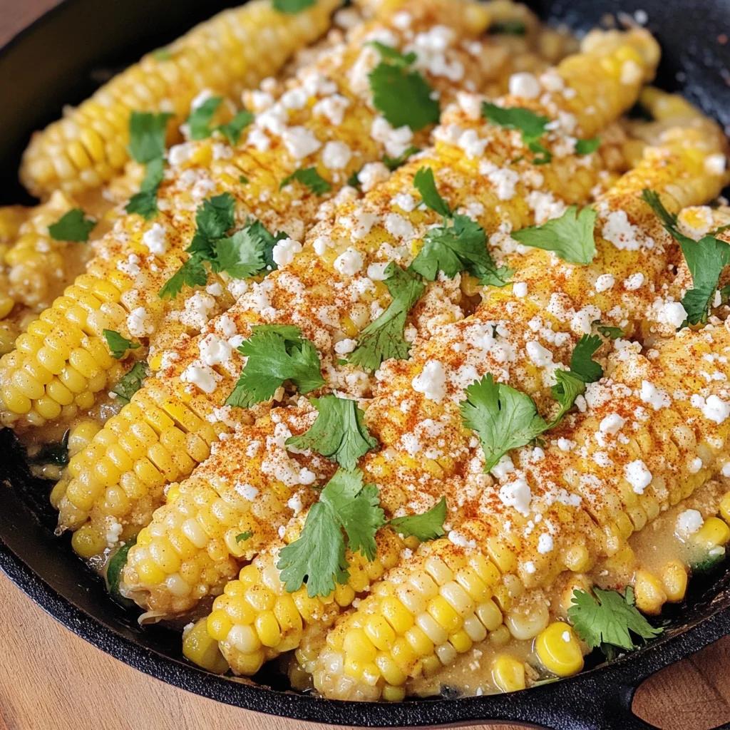 Skillet Mexican Street Corn
