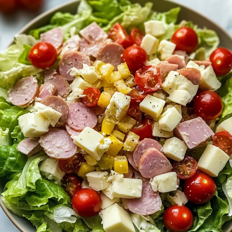 Sub in a Tub (Jersey Mike’s Chopped Sub Salad)