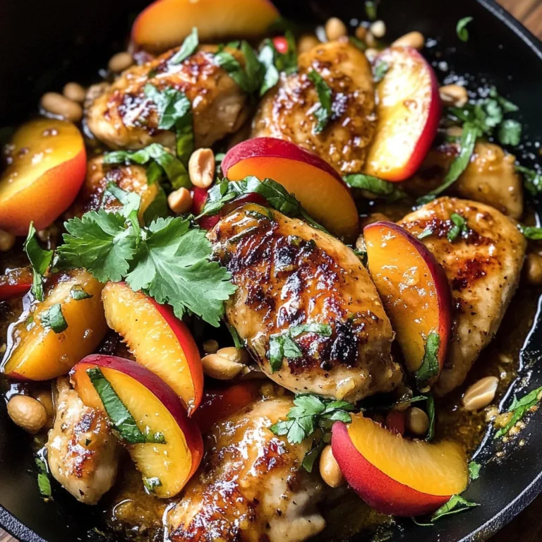Thai Peach Chicken