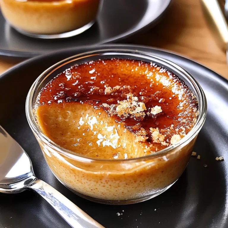 Thai Tea Creme Brulee