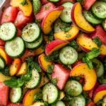 The Peach Watermelon Salad That Tastes Like Summer