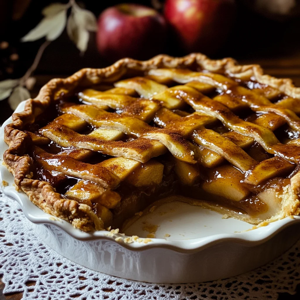 Toffee Apple Pie