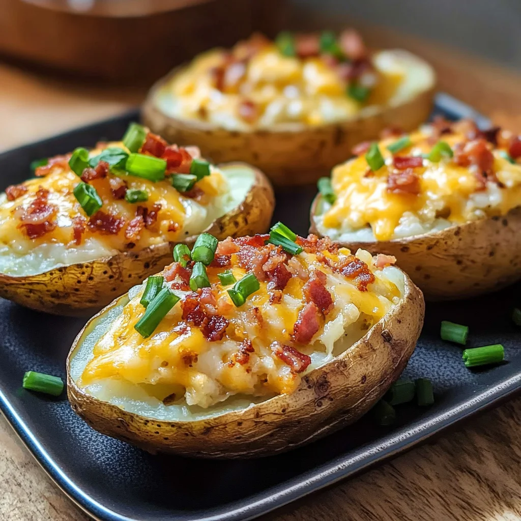 Twice-Baked Loaded Potatoes