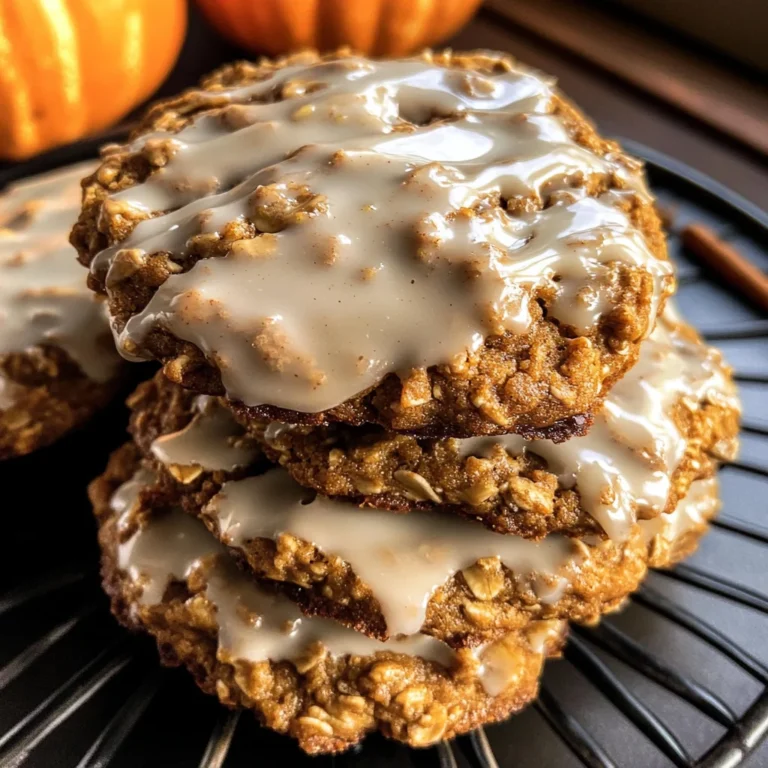 Vanilla Pumpkin Oatmeal Latte Cookies