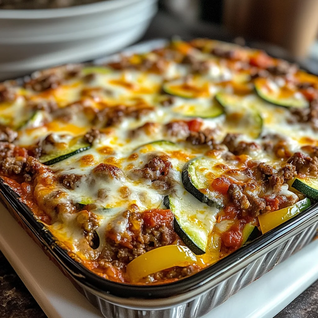 Zucchini Pizza Casserole: A Game-Changer for Dinner Night