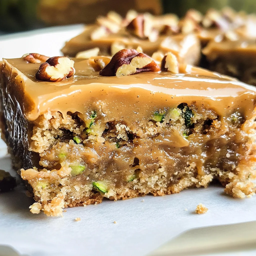 Zucchini bars