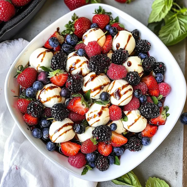 Berry Caprese Salad