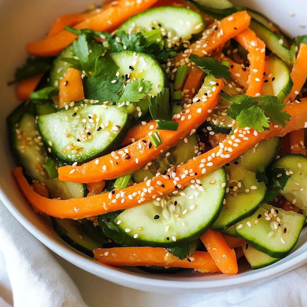 Carrot and Cucumber Salad