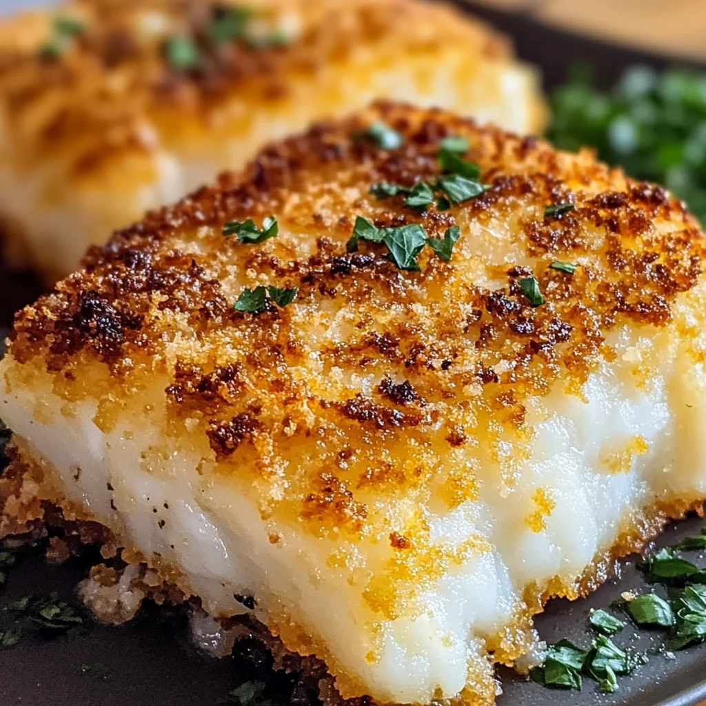 Crispy Air Fryer Parmesan Cod | Easy Baked Fish in Air Fryer Dinner