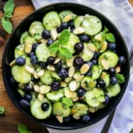 Cucumber Blueberry Salad