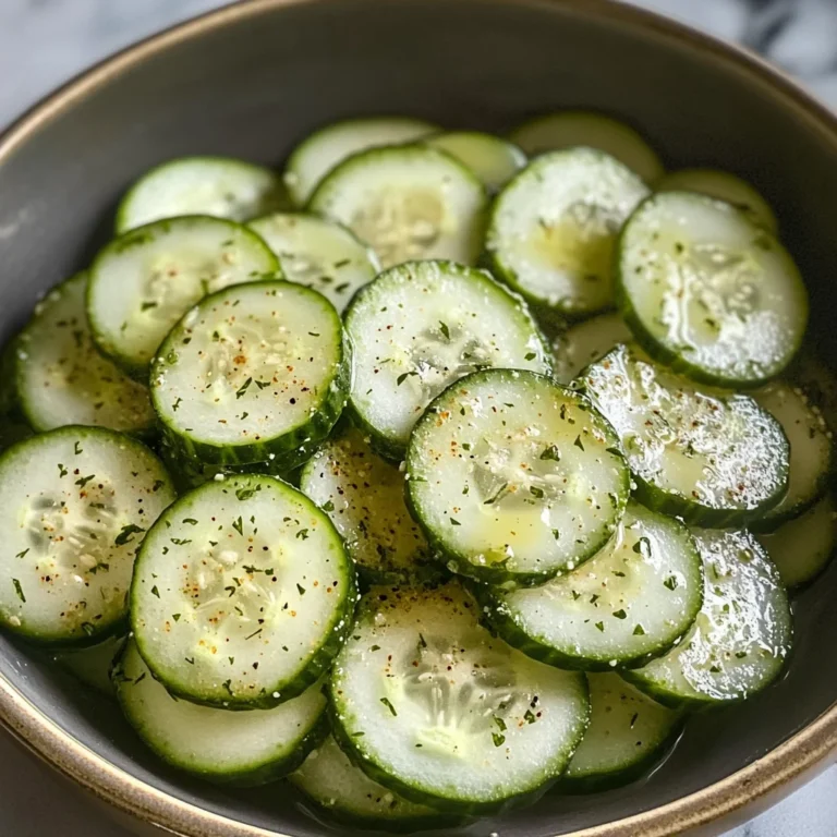 Ranch Cucumbers (TikTok Snack)