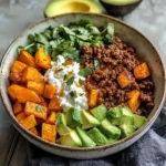 Spicy Cottage Cheese Taco Bowls