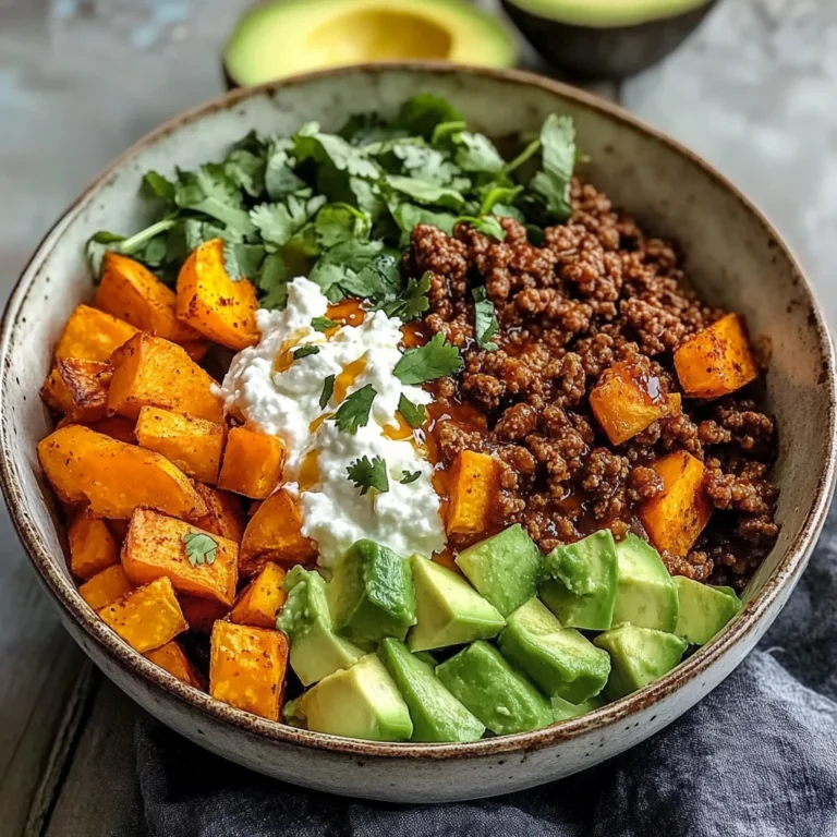 Spicy Cottage Cheese Taco Bowls